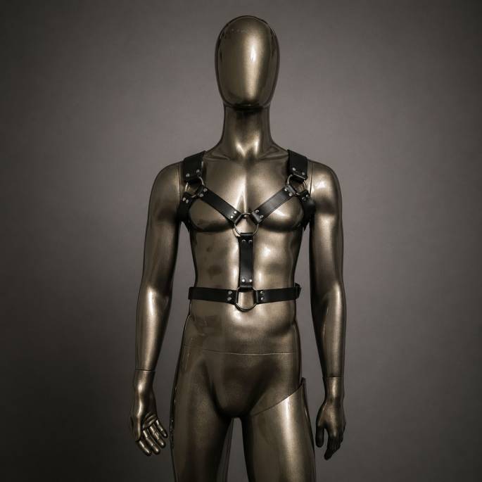 Harnais homme cuir