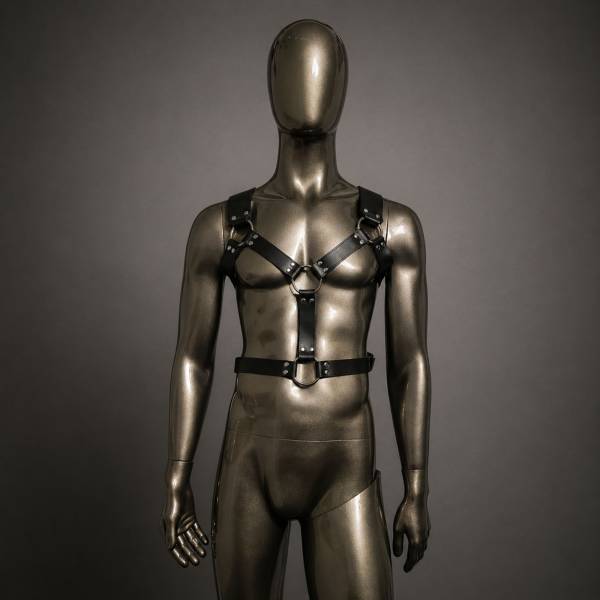 Harnais homme cuir