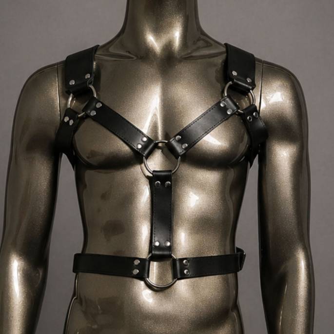 Harnais homme cuir