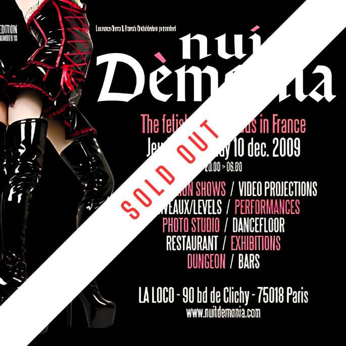 Nuit Dèmonia - Fetish Party