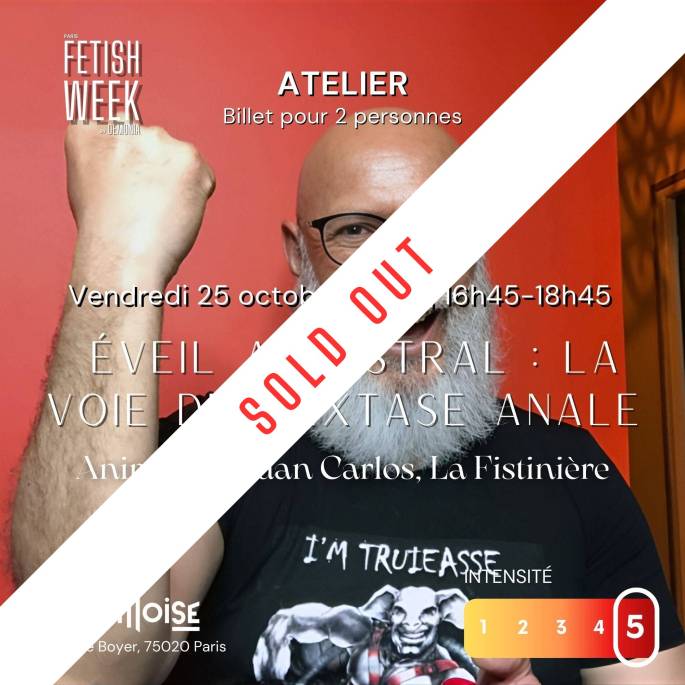 Atelier - Eveil ancestral : la voie de l'extase anale| Fetish week