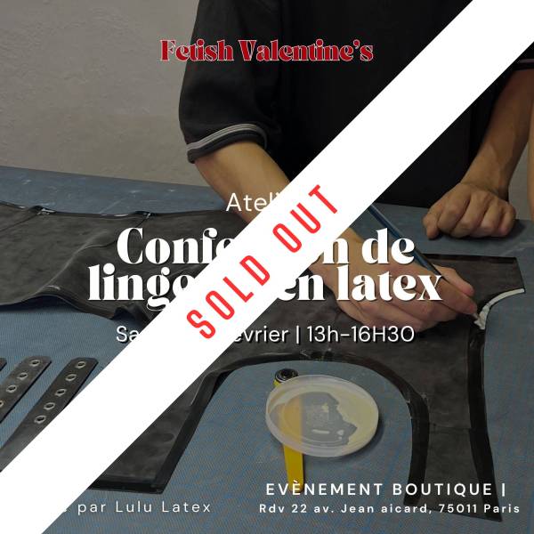 Atelier - Confection de lingerie en Latex