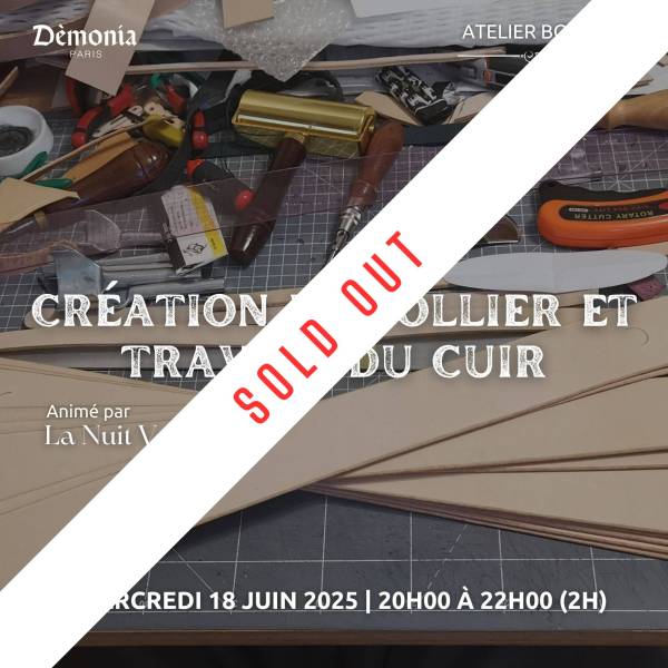 Atelier Création de collier et travail du cuir