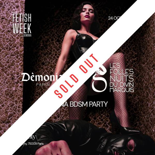 Dèmonia x Les Folles Nuits du Divin Marquis — Sauna BDSM Party