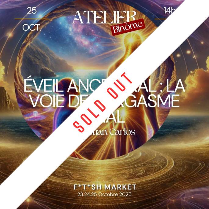 Atelier Eveil ancestral : la voie de l'orgasme anal | Billet pour 2 personnes - Fetish week