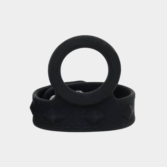 Cockring pénis et testicules réglable ( 2 tailles)