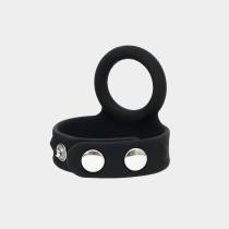 Cockring pénis et testicules réglable ( 2 tailles)