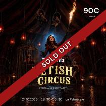 Nuit Dèmonia – Fetish Circus | Billet Comfort | Soirée Fetish & BDSM Paris