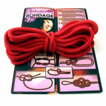 COTTON BONDAGE ROPE - RED