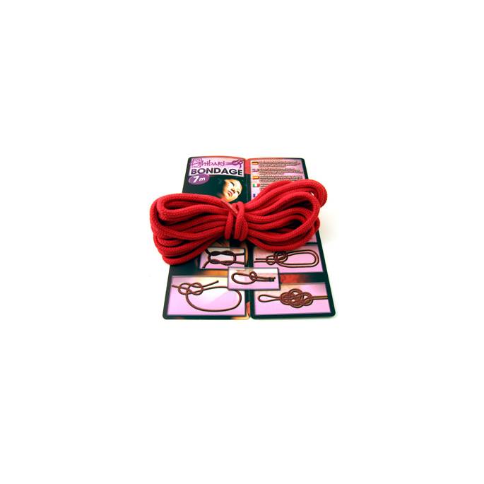 COTTON BONDAGE ROPE - RED