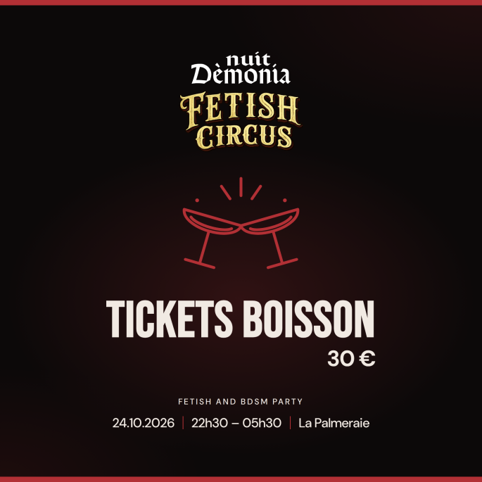 Ticket boisson - Nuit Demonia