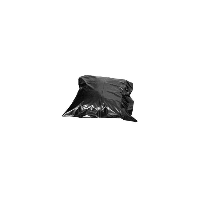 FUNDA DE ALMOHADA VINILO NEGRO
