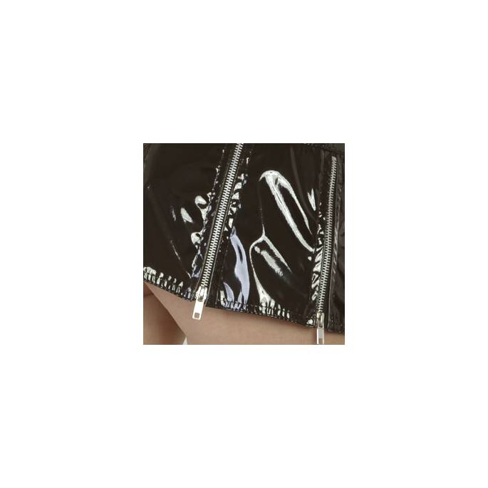 MINI SKIRT WITH ZIPS