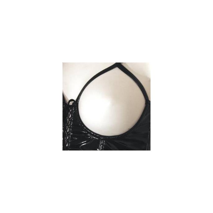 BUSTIER VINYL OBEN OHNE