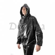 SUDADERA DE PLÁSTICO NEGRA