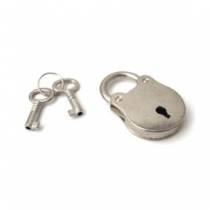 MINI CHROME PADLOCK