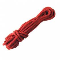 CORDE DE BONDAGE CHANVRE - ROUGE