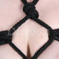 BLACK BONDAGE ROPE