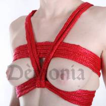 CORDE DE BONDAGE ROUGE