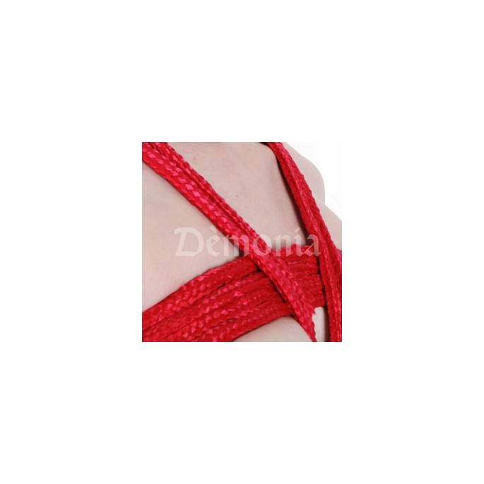CORDE DE BONDAGE ROUGE