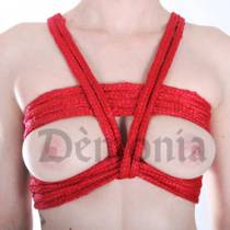 CORDE DE BONDAGE ROUGE