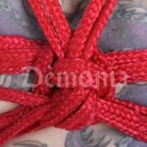 CORDE DE BONDAGE ROUGE