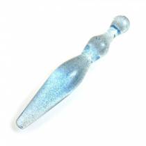 BLUE PLEXIGLASS DILDO
