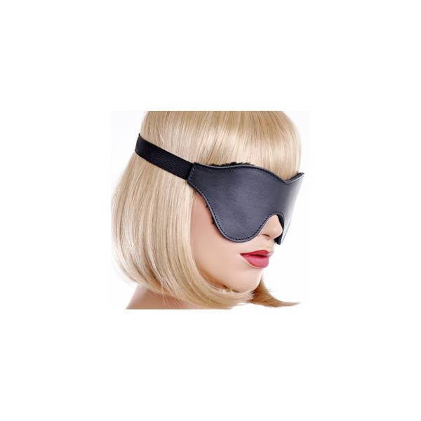 BLACK LEATHER HEADBAND