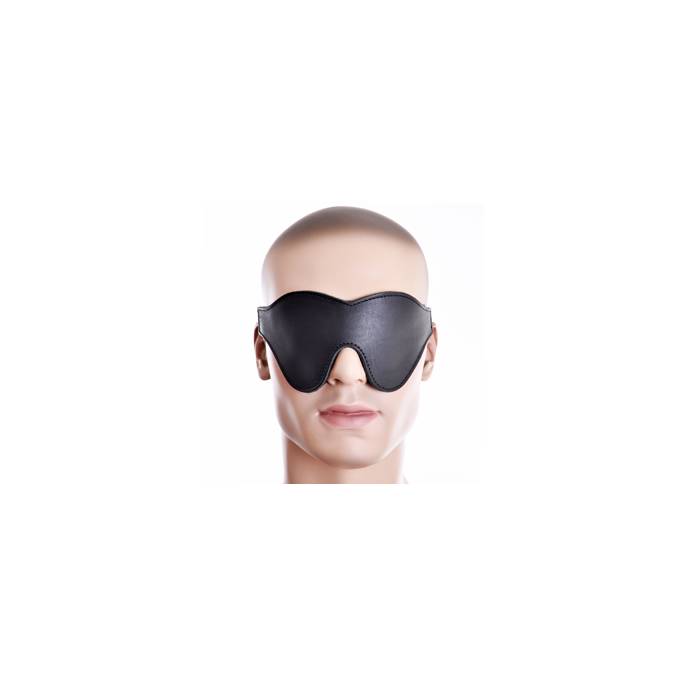 DIADEMA DE CUERO NEGRO