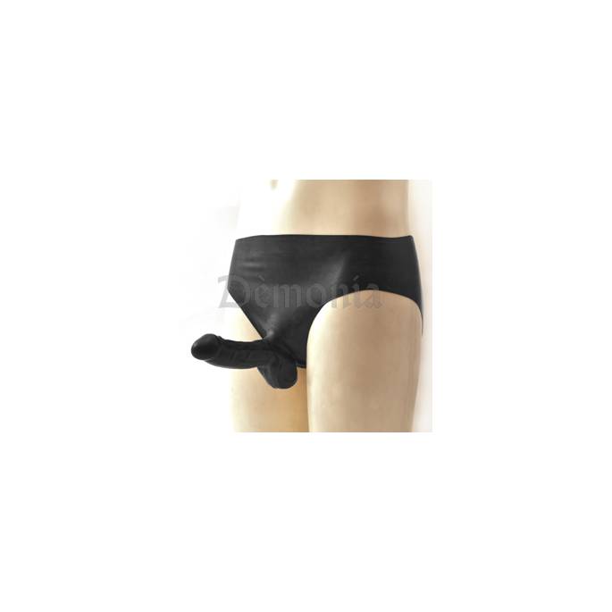 LATEX BRIEFS AND PENIS CASE