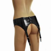 BLACK SUSPENDER BELT