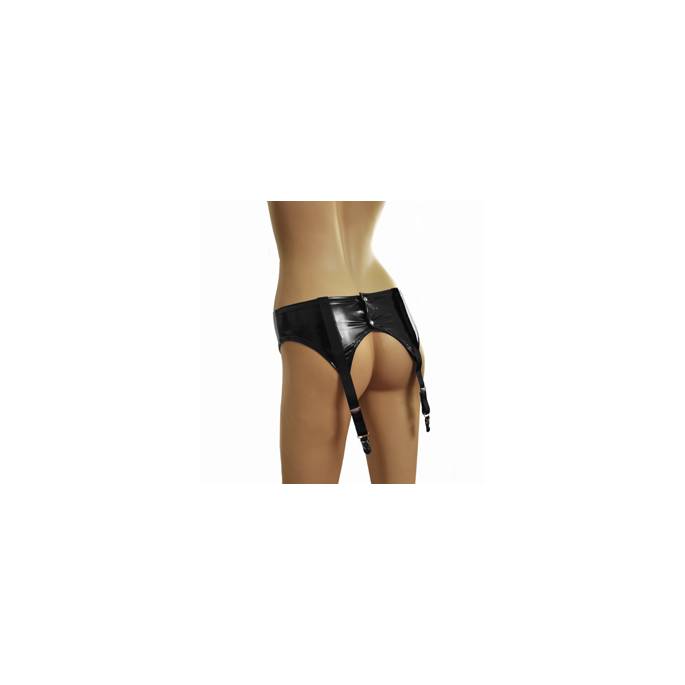 BLACK SUSPENDER BELT