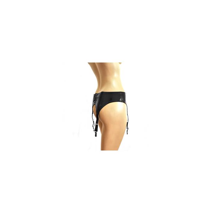 BLACK SUSPENDER BELT