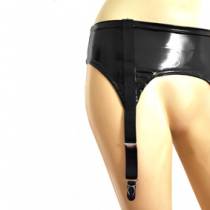 BLACK SUSPENDER BELT