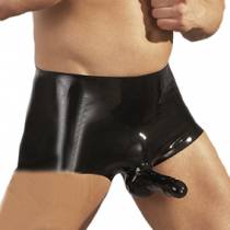 LATEX-SLIP MIT ETUI PENIEN