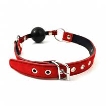 BAILLON BOULE NOIRE DAIM ROUGE