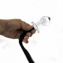 PLUG EN VERRE QUEUE DE CHEVAL