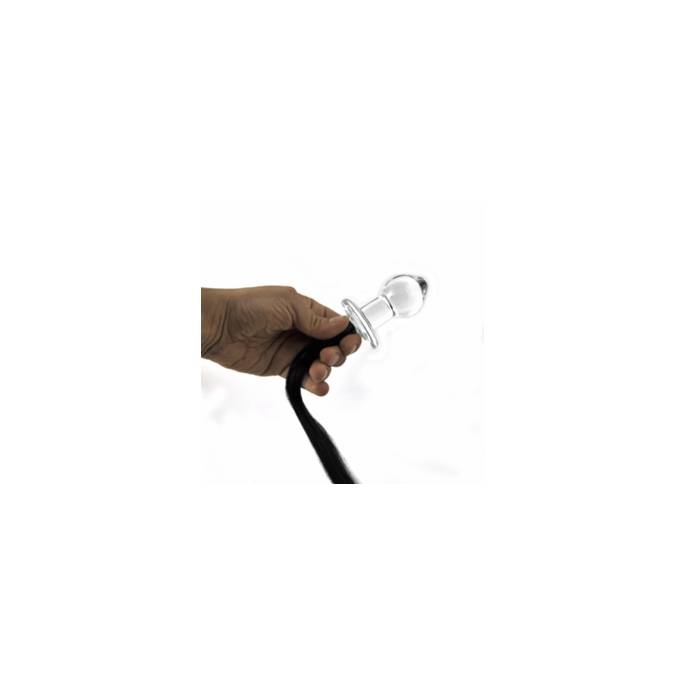 PLUG EN VERRE QUEUE DE CHEVAL