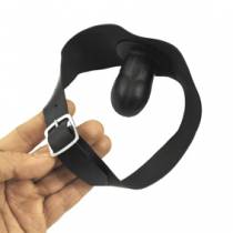 BAILLON PENIS EN LATEX NOIR