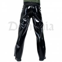 SCHWARZE LATEXHOSE