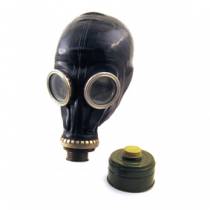 MASQUE A GAZ EN LATEX + FILTRE