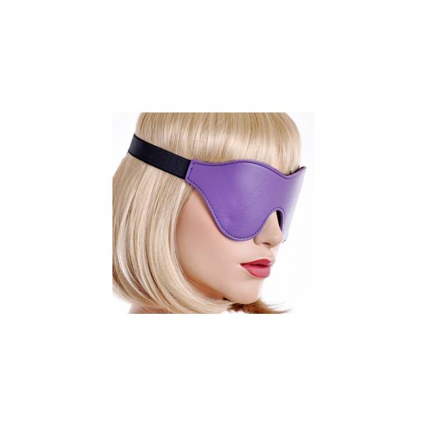 PURPLE LEATHER HEADBAND