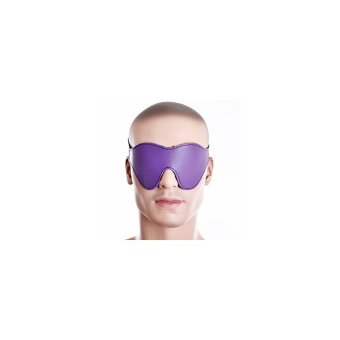 PURPLE LEATHER HEADBAND