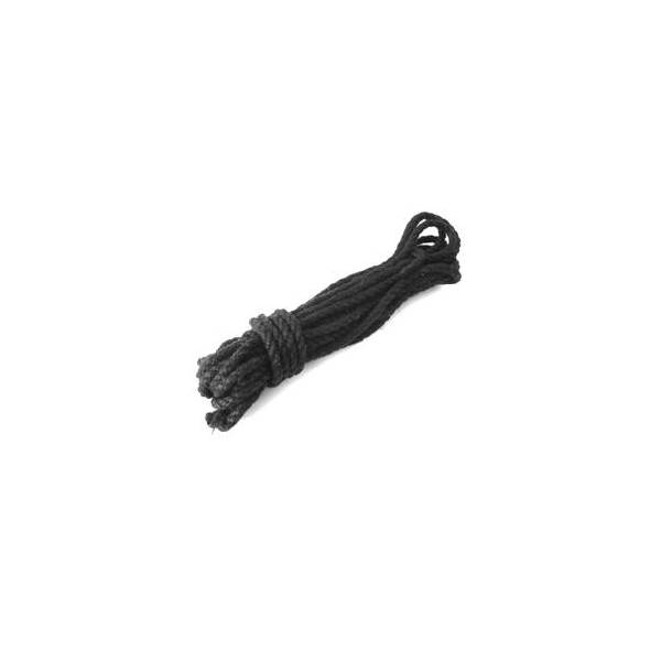 BONDAGE ROPE HEMP -BLACK