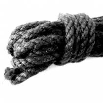 CORDE DE BONDAGE CHANVRE -NOIR