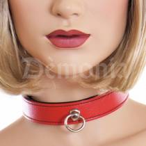FAUX LEATHER NECKLACE