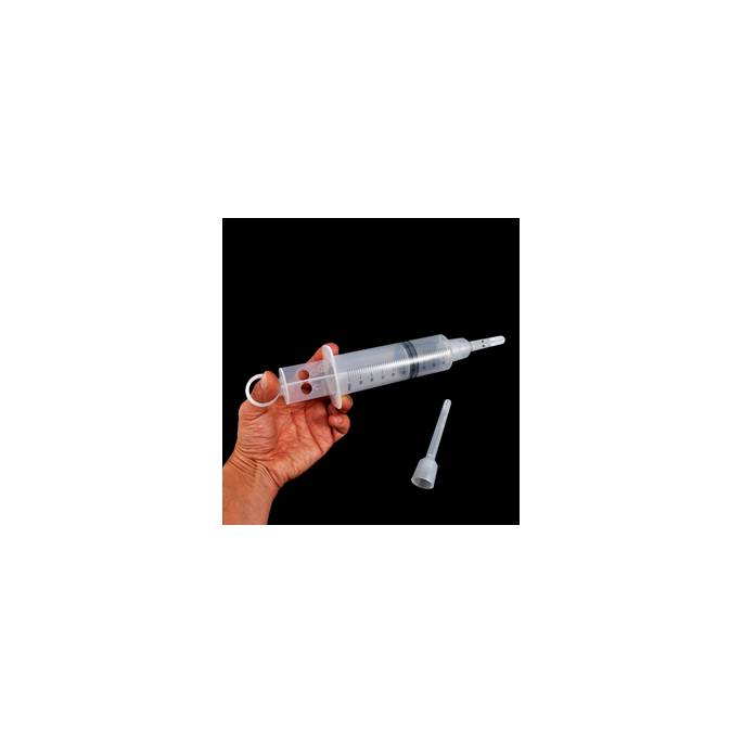 JERINGA PARA ENEMAS + 2 PUNTAS