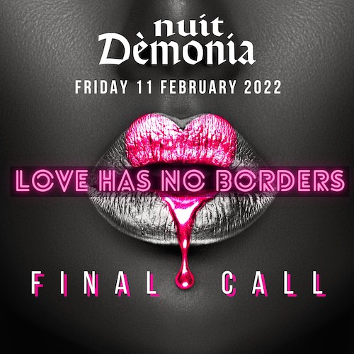 nuit demonia fetish party Final call