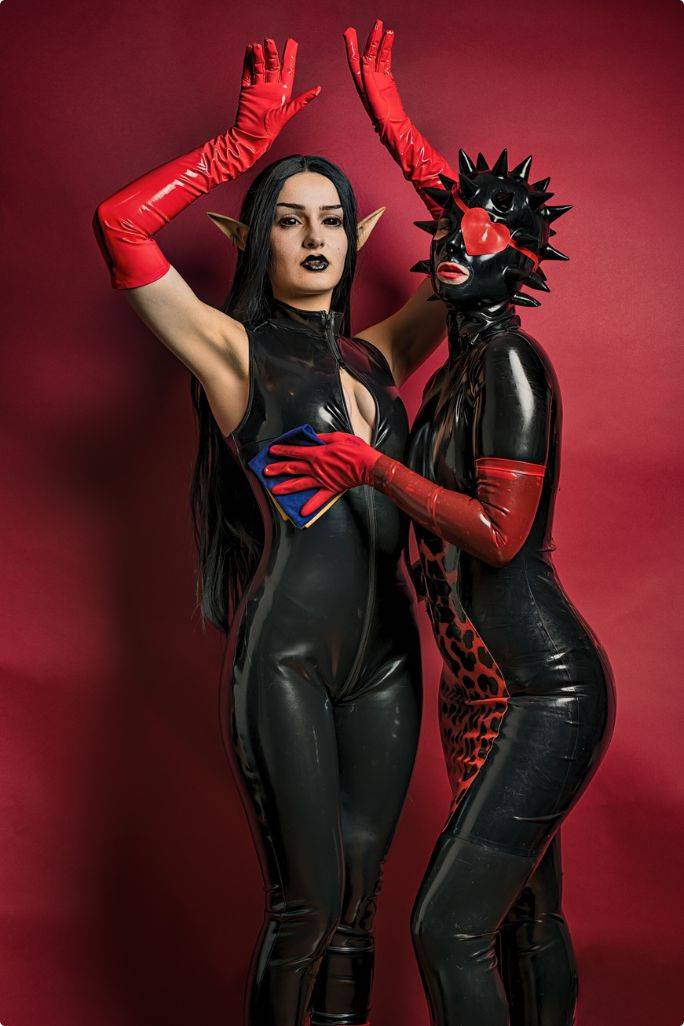 Vivishine, make your latex clothes shine