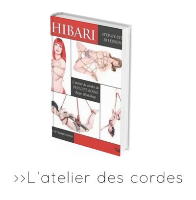 Livre sur le bondage - shibari - l'art de la corde 